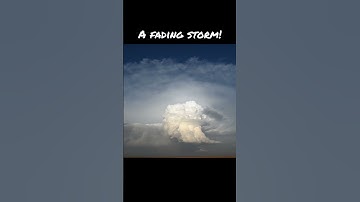 A dying Colorado supercell!