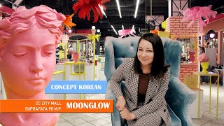 Magazin Moonglow CC Zity Mall. Design interior si ghidare.