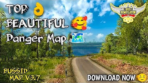 Bussid Map 🗺️ V3.7.1_Download Top Danger Road ☠️ Map 🗺️ Death 👌 For bus simulator Indonesia||Map Mod