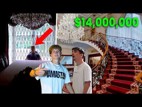 We Snuck Into The Craziest Abandoned Mansion!