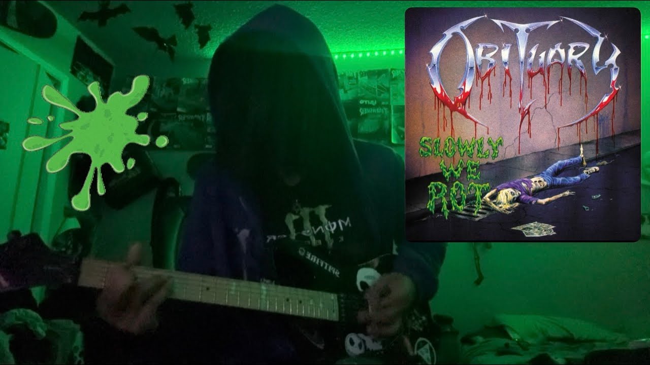 Obituary - Slowly We Rot (guitar cover)