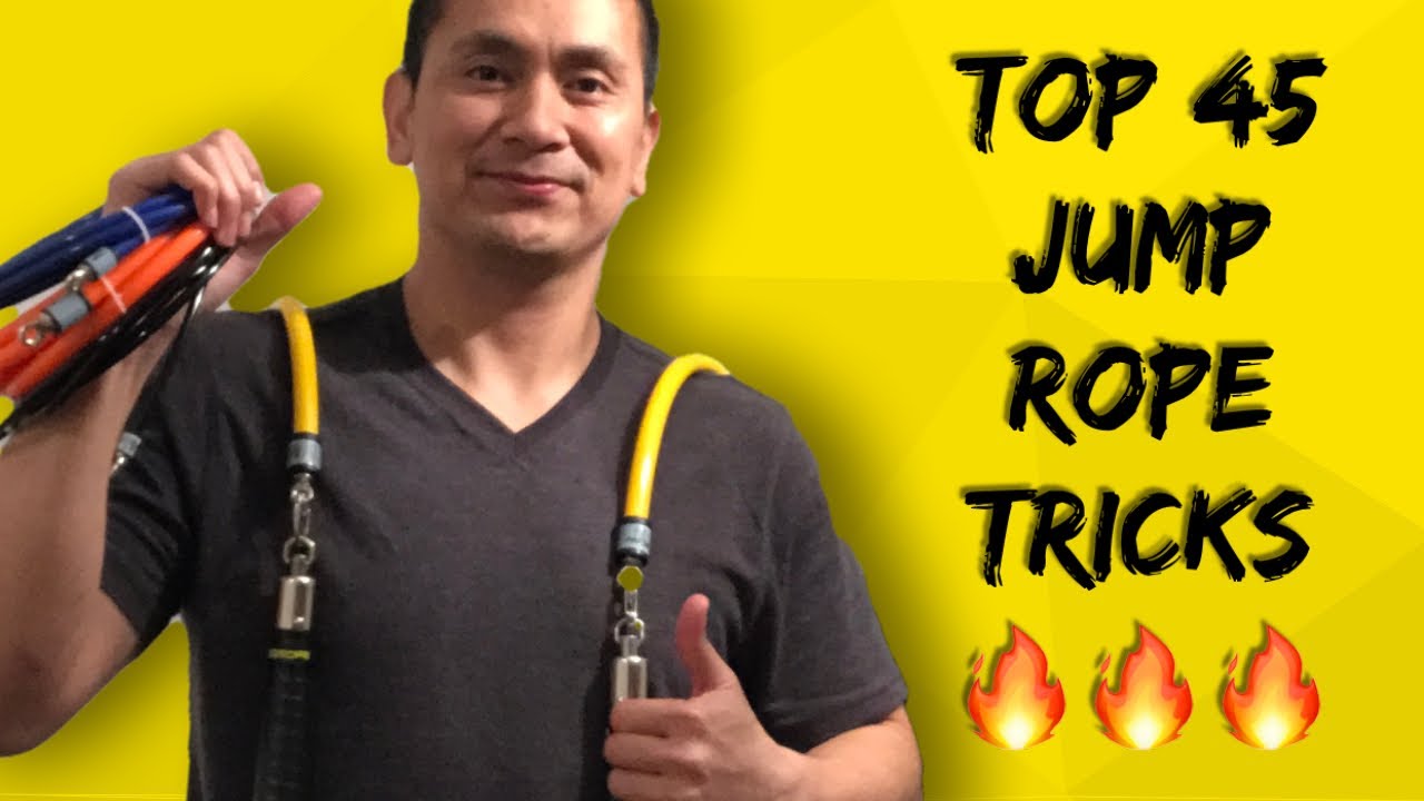 ToP 45 Jump Rope Tricks From Beginner to Advanced - YouTube