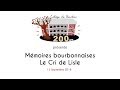 2018-09-15 Mémoires Bourbonnaises Le Cri de Lisle