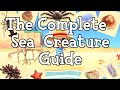Animal Crossing New Horizons Complete Sea Creature Guide