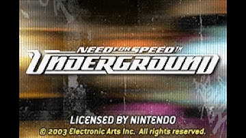 Game Boy Advance Longplay [032] Need for Speed: Underground (US)