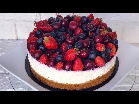 recette-gateau-sans-cuisson:-cheesecake-spéculoos-et-fruits-rouges