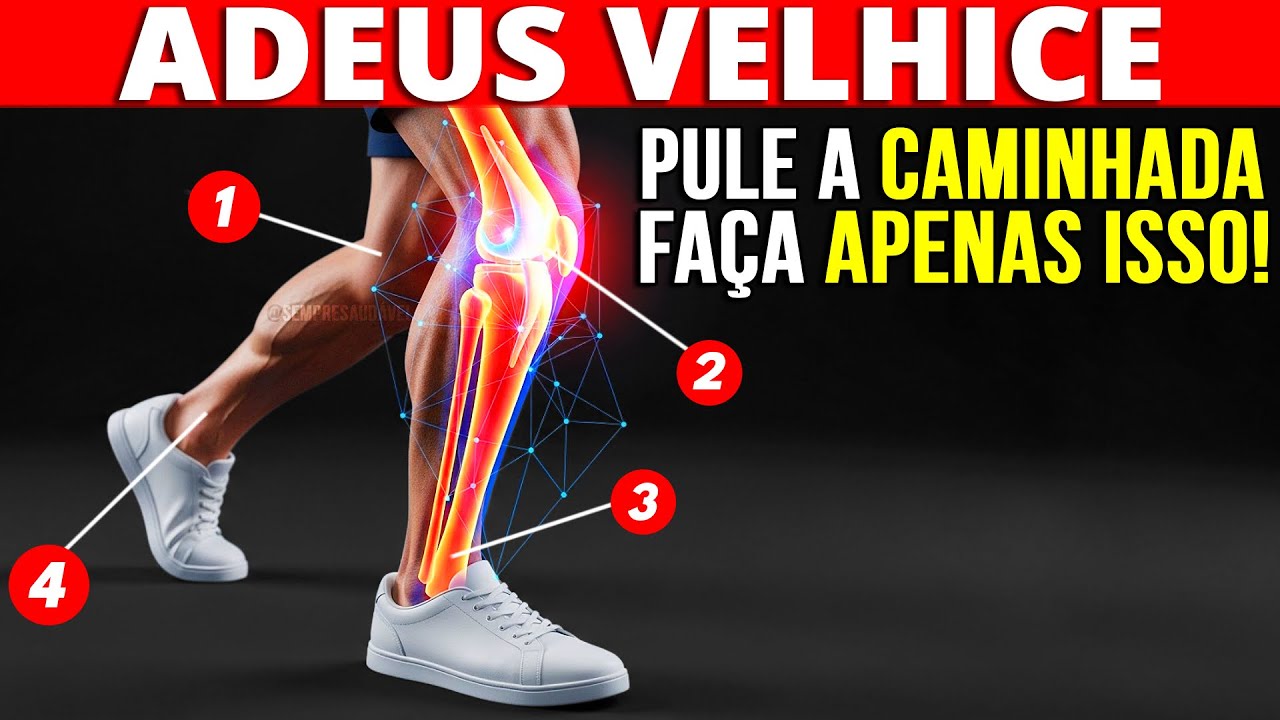 3 Exercícios que Japoneses fazem em VEZ de Caminhar para NUNCA Mais Perder Força nas Pernas