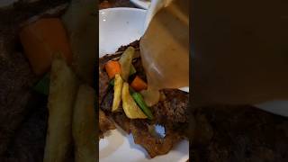 Perfect t-bone steak food asmr shorts steaks satisfying foodshorts easycook shortvideo