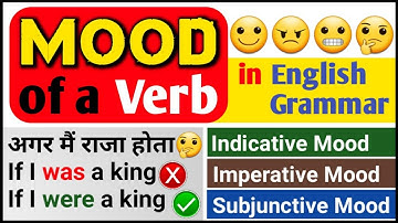Mood in English Grammar with Examples | Three Types of Moods: Indicative, Imperative & Subjunctive
