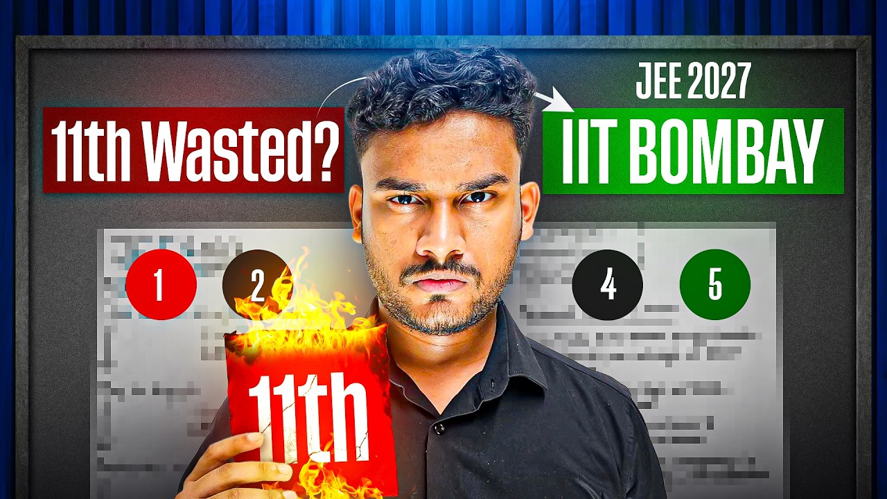 Destroyed Class 11? Get IIT by doing This 