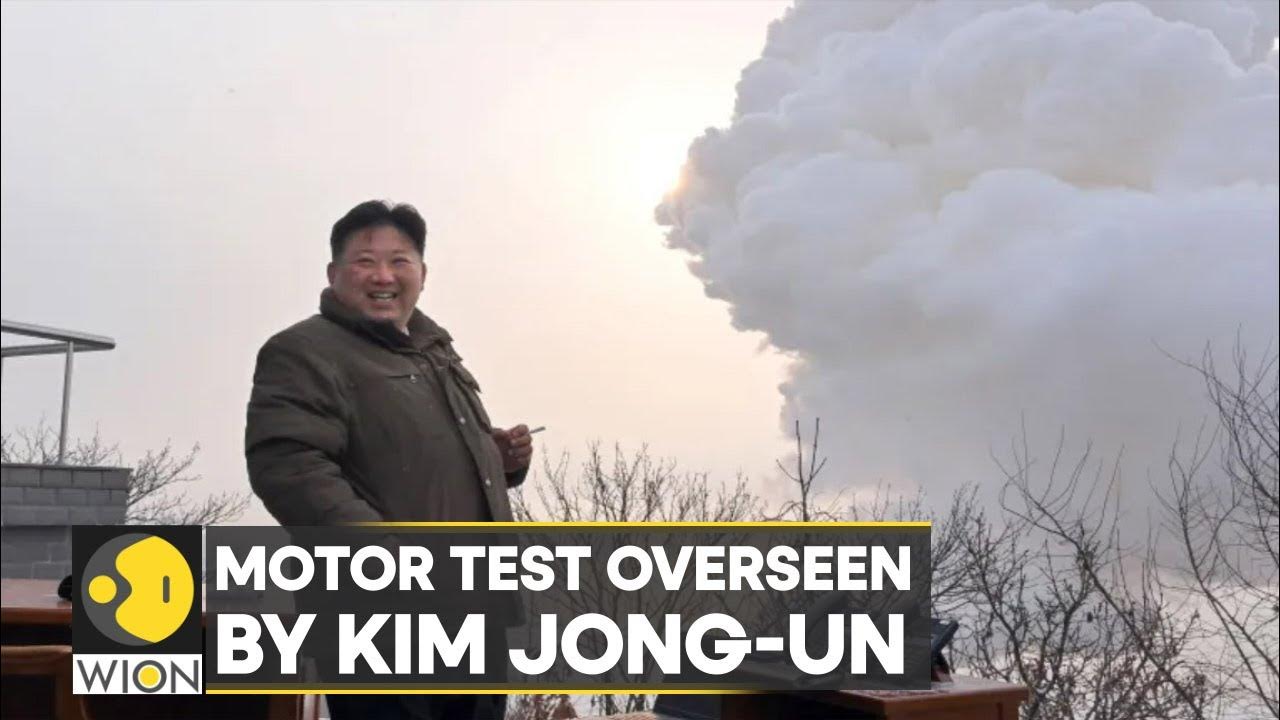 North Korea tests ‘high-thrust solid-fuel motor’ | Test conducted at Sohae launching ground | WION