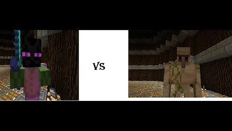 Minecraft Mob Battles | Iron Golem vs Ender Knight | #2