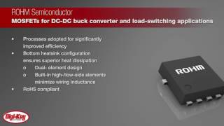 Rohm Mosfets For Dc-Dc Converter & Load Switch Applications Digi-Key Daily