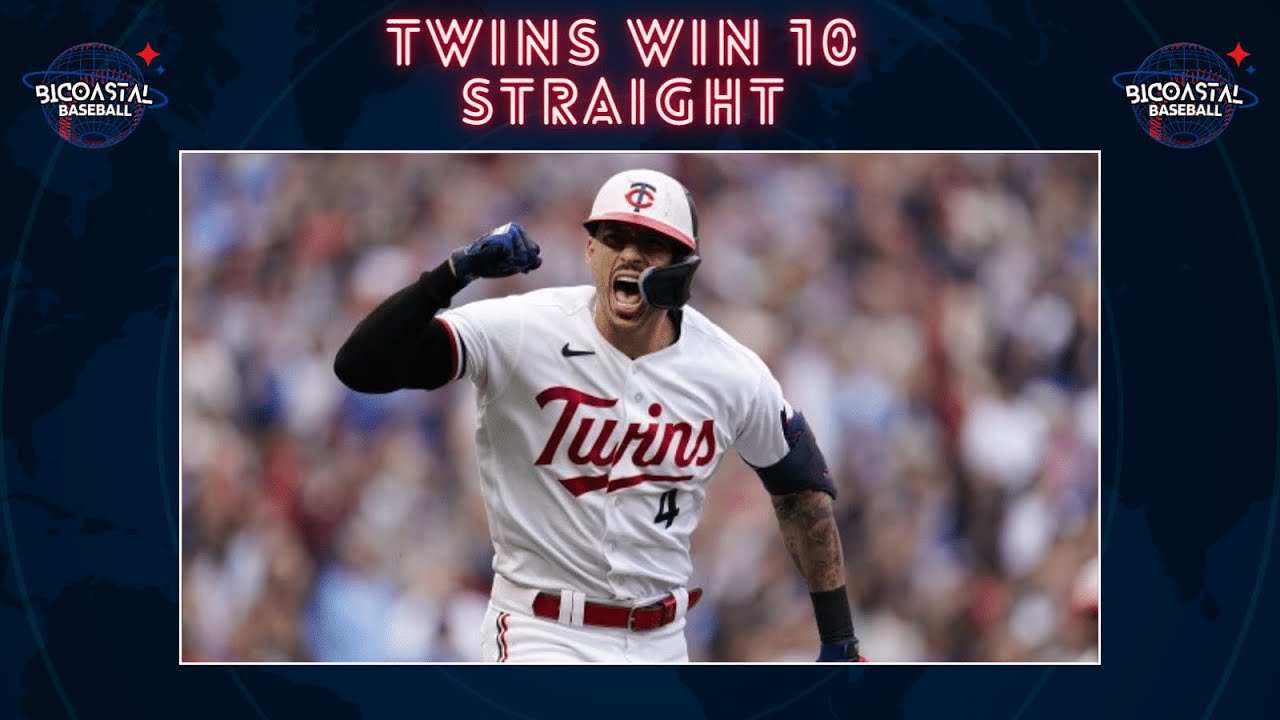 TWINS WIN 10 STRAIGHT GAMES!! How good can they be?! TWINS WIN 10 STRAIGHT GAMES!! How good can they be?!