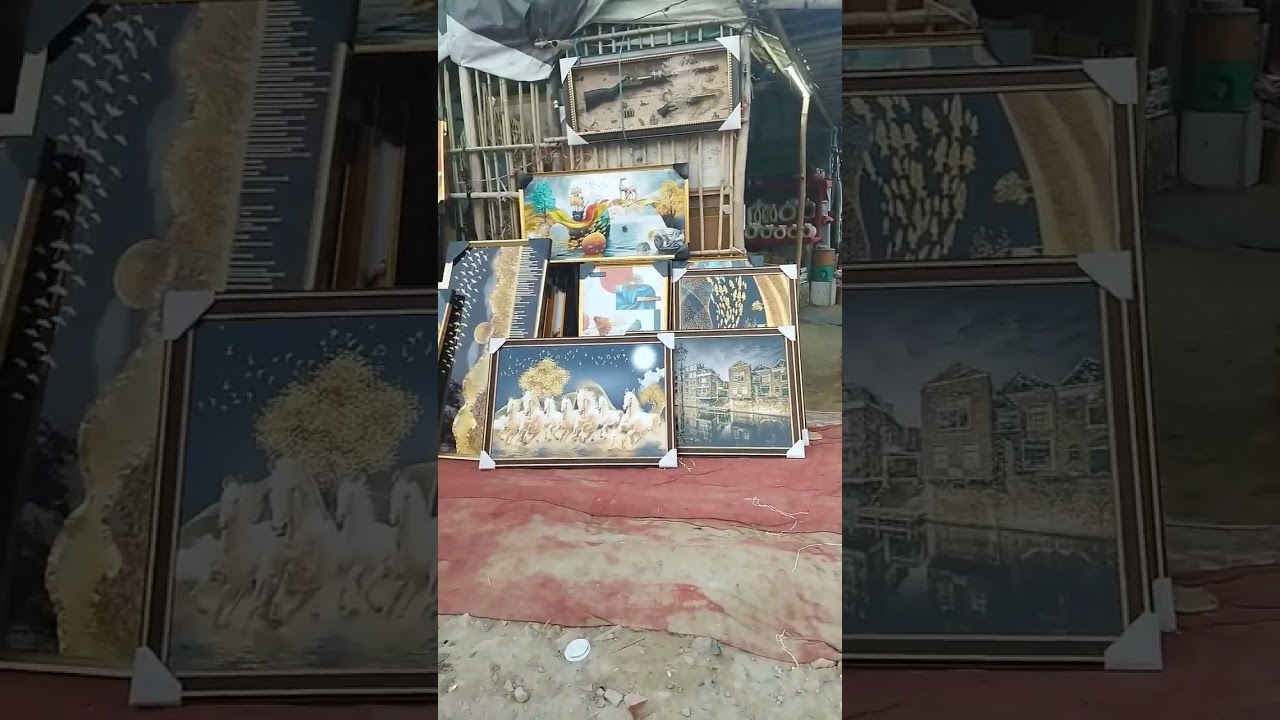 Painting 🎨 At Banjaara Market shopping 🛍️ Gurugram Collection