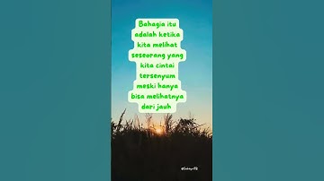 kata mutiara! Bahagia