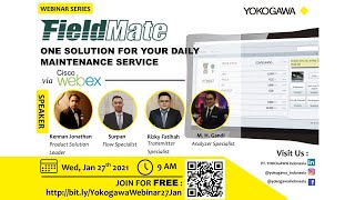 Webinar Yokogawa - Fieldmate One Solution for your Daily Maintenance Service