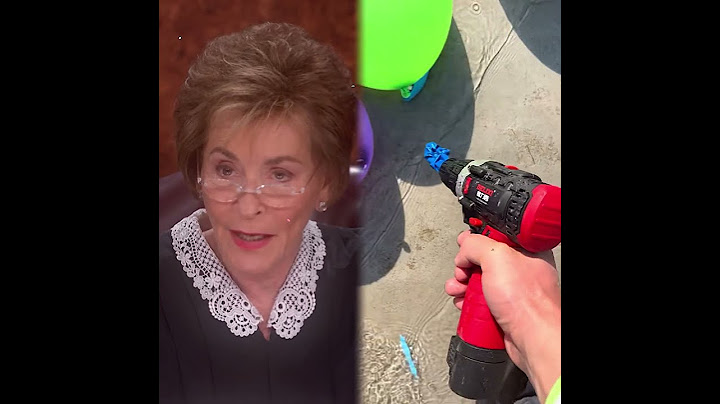 Must have been frightening! #judgejudy #legaltok #legaltiktok #tv #courttv #lawsuit