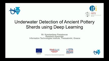 Underwater Detection of Ancient Pottery Sherds Using Deep Learning