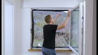 [DE] Midea PortaSplit - Anbringung der Ganzjahres-Fensterabdichtung