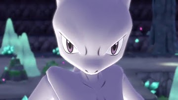 Shiny Mewtwo found on first encounter!!! Pokemon Let
