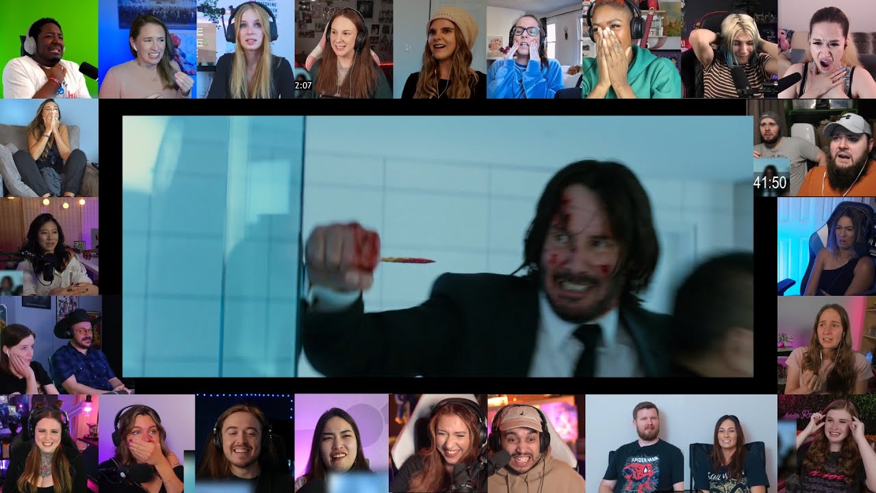 John Wick: Chapter 2 (2017) - Pencil Kill Scene | Reaction