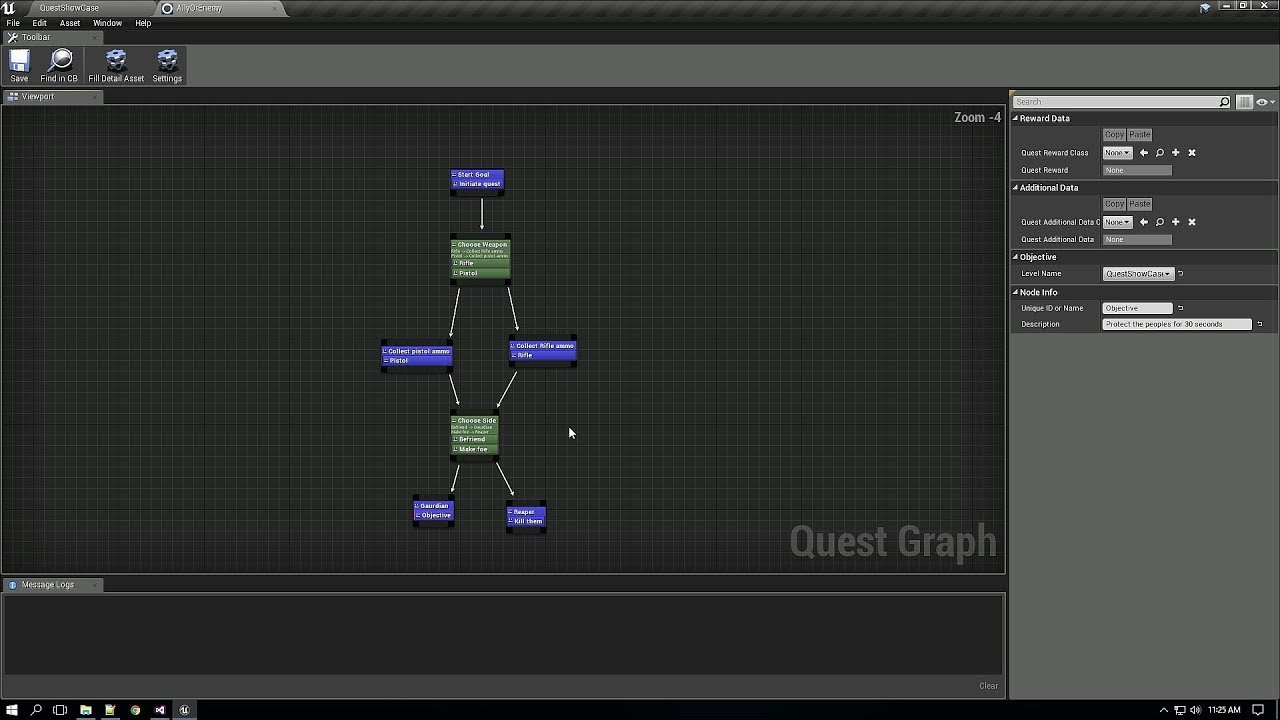 Quest Plugin Demo - Play test a Created Quest (UE 4) - YouTube