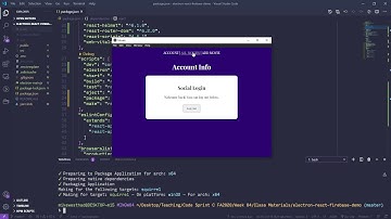 FA20 Code Sprint C: Week 04 - Adding Firebase to the Electron React App