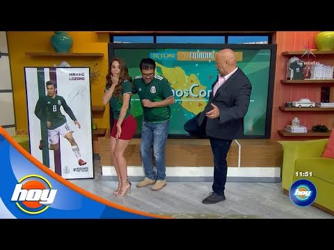 'Burro' Van Rankin y 'Perro' Bermúdez apadrinan nueva sección | Clima mundialista | Hoy