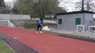 Pyatnytsya Javelin Training 5 Months After Breaking Acl And 2 Collateral Ligaments Of The Knee