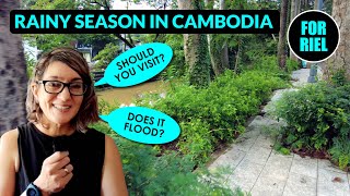 Should you visit Cambodia in rainy season? Does it flood? Visit Siem Reap’s lush riverside! #ForRiel screenshot 4