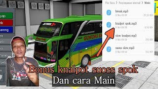 Buat MOD BUSSID|| knalpot suooss spok format mp3