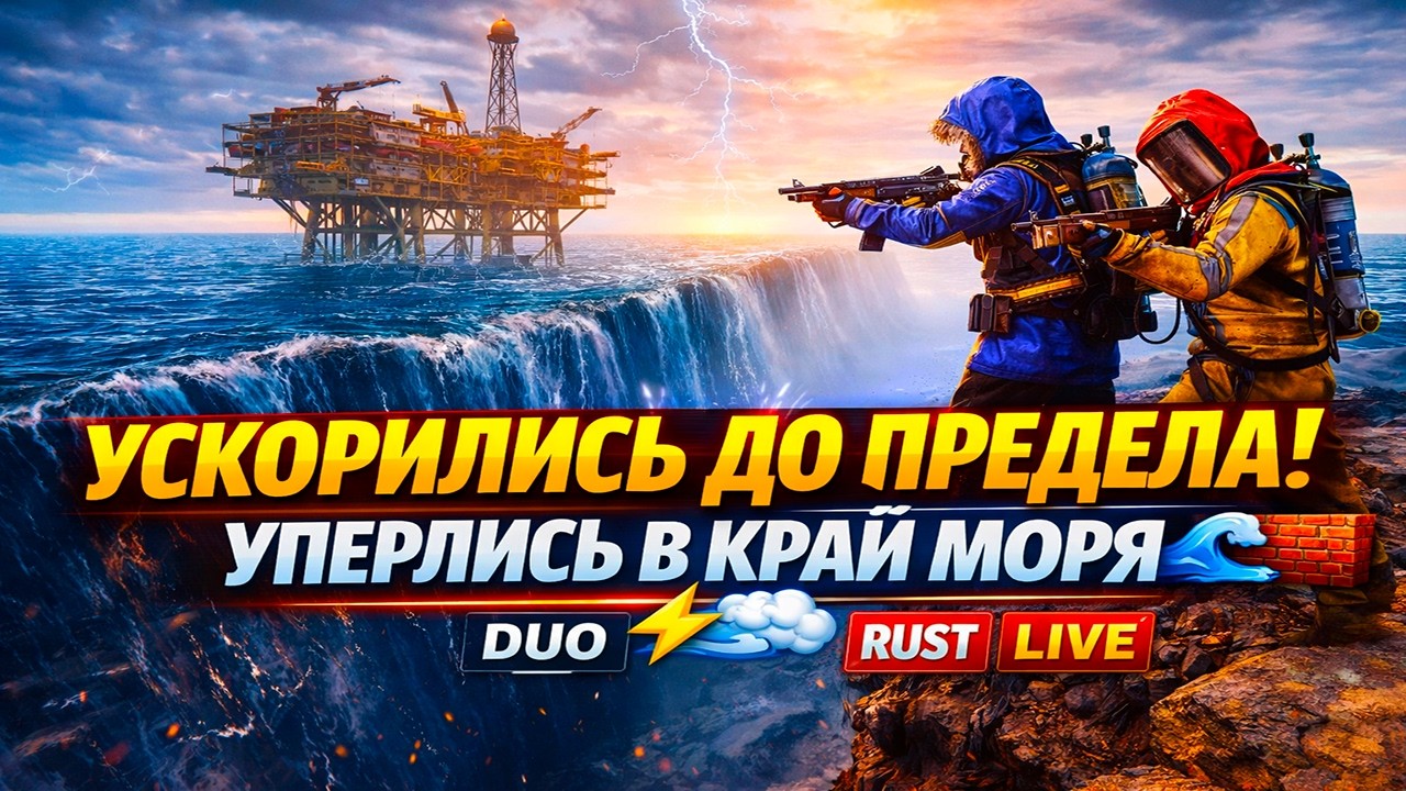 МЫ УСКОРИЛИСЬ ДО ПРЕДЕЛА ⚡️💨 И УПЕРЛИСЬ В КРАЙ МОРЯ 🌊🧱