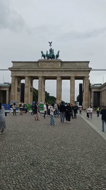 Berlin Brandenburgtor und Reichstag 🇩🇪 Рейхстаг, Бранденбургские ворота ...