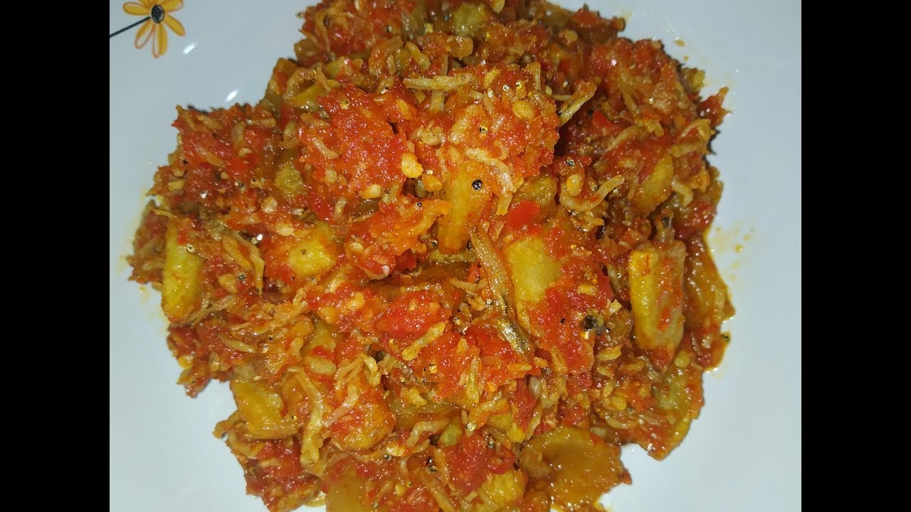 Cara Gampang Masak Sambalado Teri Medan campur Kentang Cara Gampang Masak Sambalado Teri Medan campur Kentang
