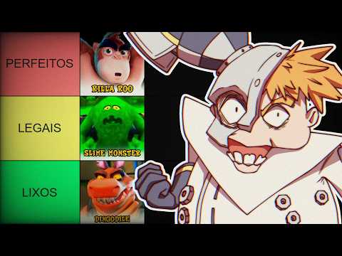TIER LIST de MELHORES e PIORES PERSONAGENS de CRASH BANDICOOT