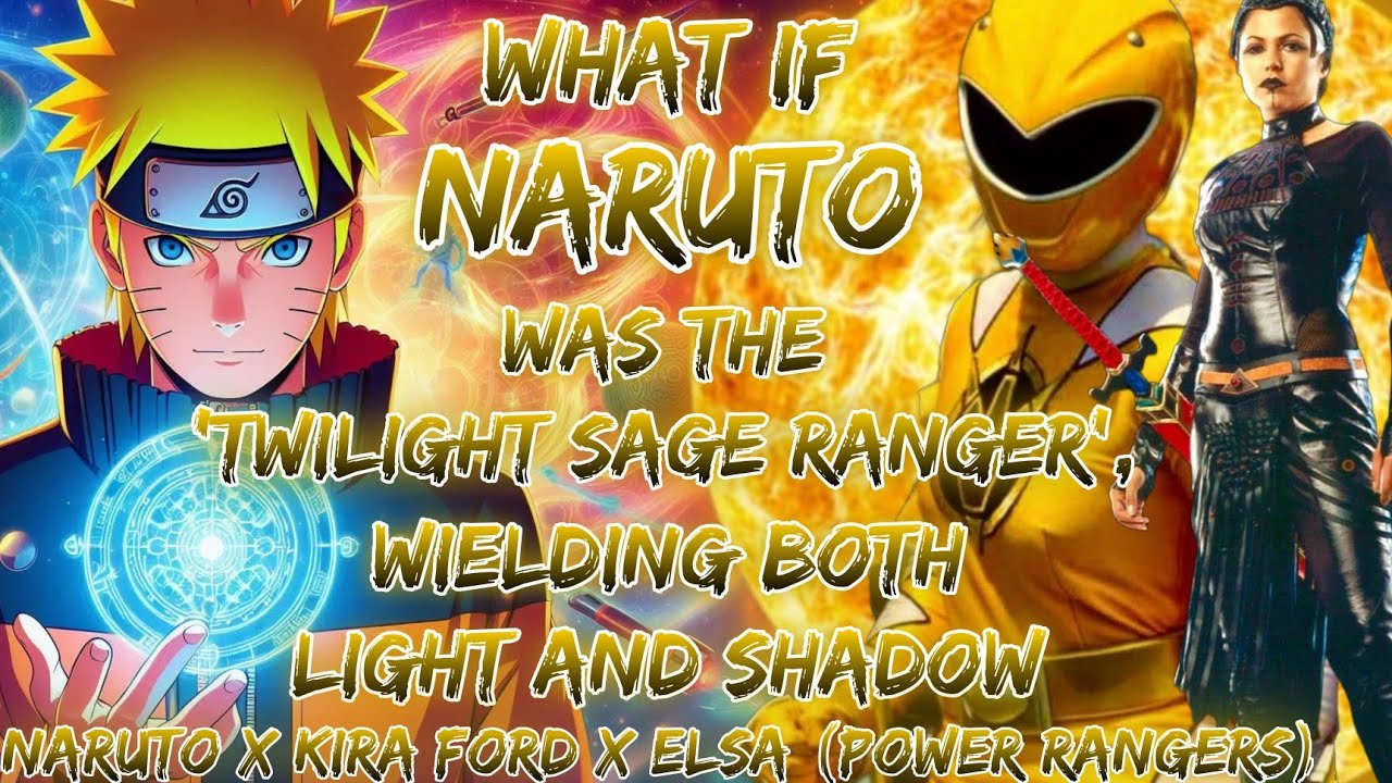 What If Naruto Was The Twilight Sage Ranger Wielding Both Light And Shadow Naruto X Kira Ford X Elsa