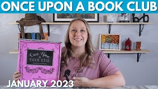 ONCE UPON A BOOK CLUB unboxing | January 2023 box | Mystery book this month!!