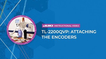 Attaching the Encoders on the • JUKI TL-2200QVP Quilt Virtuoso Pro