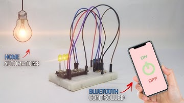 Home Automation System | Smart Home Kaise Kare | Home Automation Using Bluetooth | REYAX RYB0801Lite