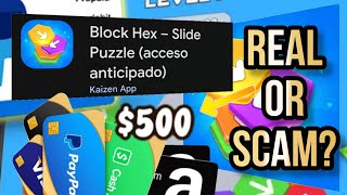جربت لعبة BLOCK HEX لمدة 24 ساعة: هل يمكن سحب الأرباح إلى PayPal؟ screenshot 4