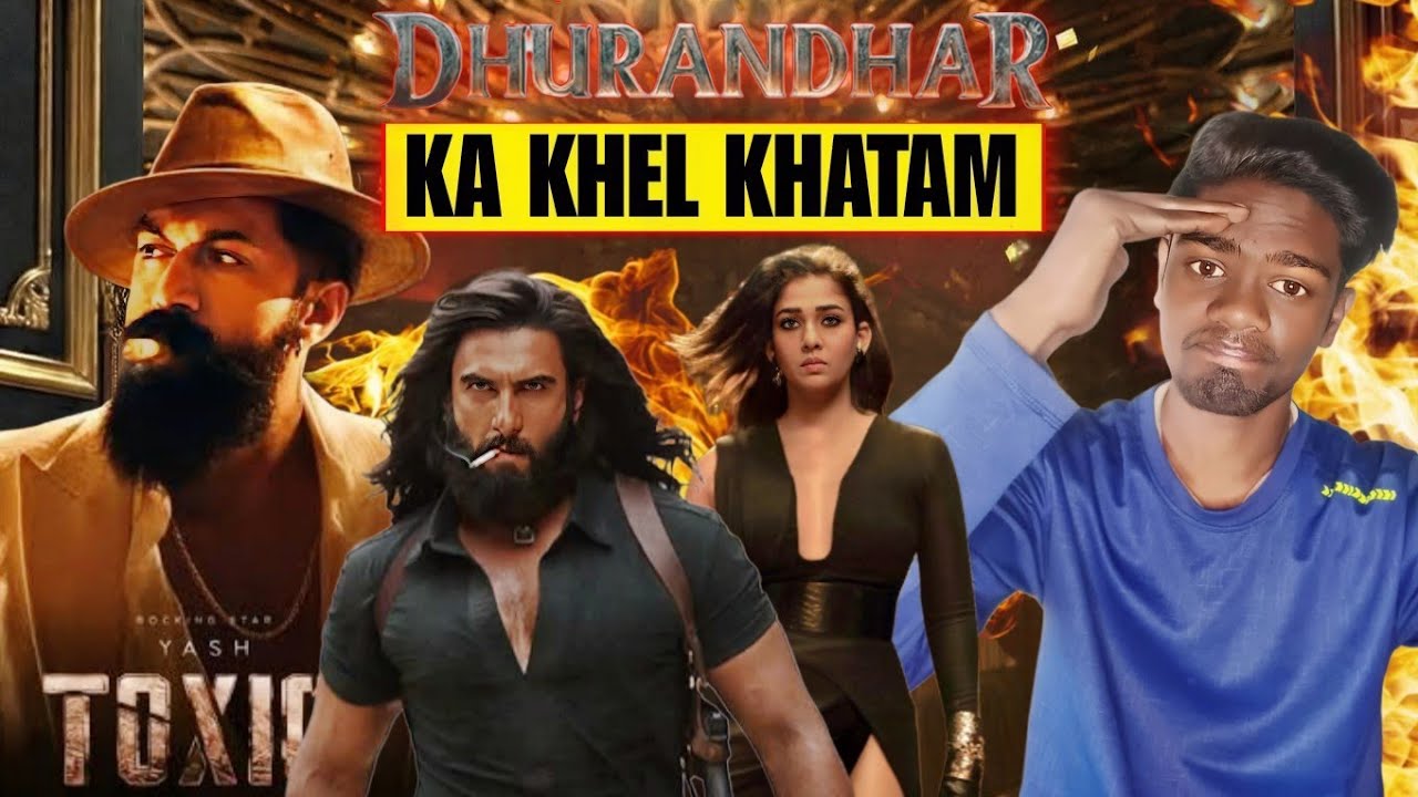 Indian Cinema Create History 😱 Toxic Vs Dhurandhar 2 | Toxic New Poster Review | Vishal Patel