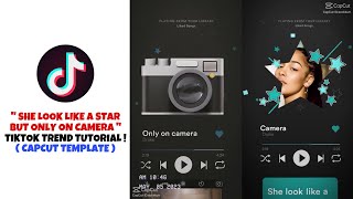 She Look Like A Star CapCut Template | She Look Like A Star tiktok trend tutorial screenshot 4