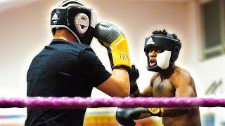 KSI VS AnEsonGib - Boxing Match *UNSEEN FOOTAGE*