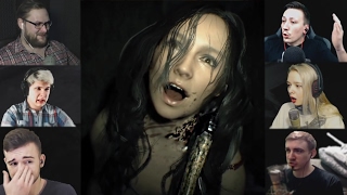 "Реакции Летсплейщиков" на "Убийство" Мии из Resident Evil 7