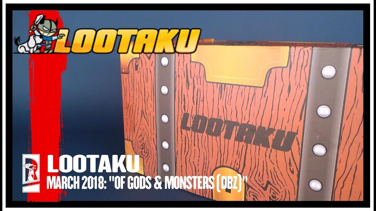 Subscription Spot | Lootaku March 2018 "Of Gods & Monsters (DBZ)" Subscription Box UNBOXING!