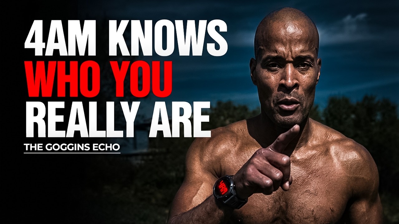 It's 4AM. Your Alarm Just Went Off. Now What? | David Goggins
