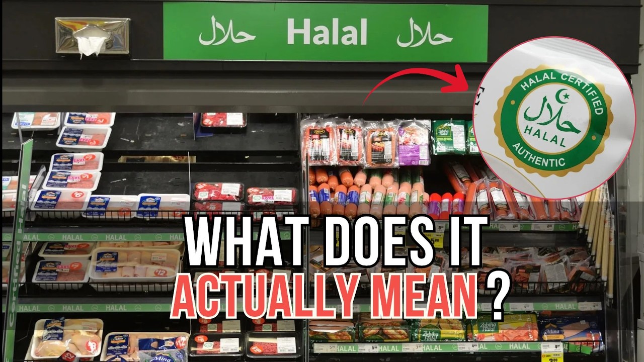 What Happens Before Food Gets a Halal Label? - YouTube
