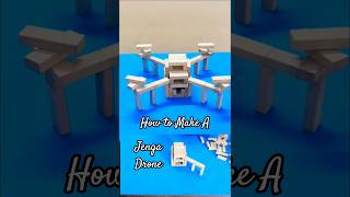 Turning Jenga Blocks into a Drone! 🚁 #shorts #jenga #drone