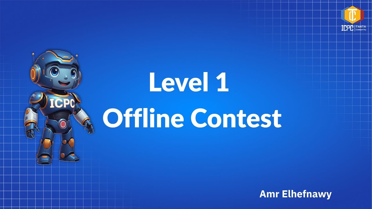 Offline Store Contest Level 1 Offline Contest 2026 Upsolve - YouTube